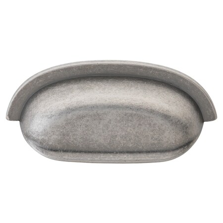 Gliderite Hardware 2-1/2 in. Center to Center Weathered Nickel Classic Bin Pull - 4081-WN, 10PK 4081-WN-10